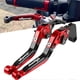 thumbnail image 2 of For Honda Xl1000 Varadero 1999-2013 2012 2011 2010 2009 2008 Motorcycle Aluminum Adjustable Brake Clutch Levers Handlebar Grips., 2 of 4