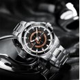 thumbnail image 2 of Curren Stainless Steel Men's Watch Fashion Design Quartz Wristwatch With Date Clock Male Reloj Hombre Watch Men - Quartz Wristwatches, 2 of 6