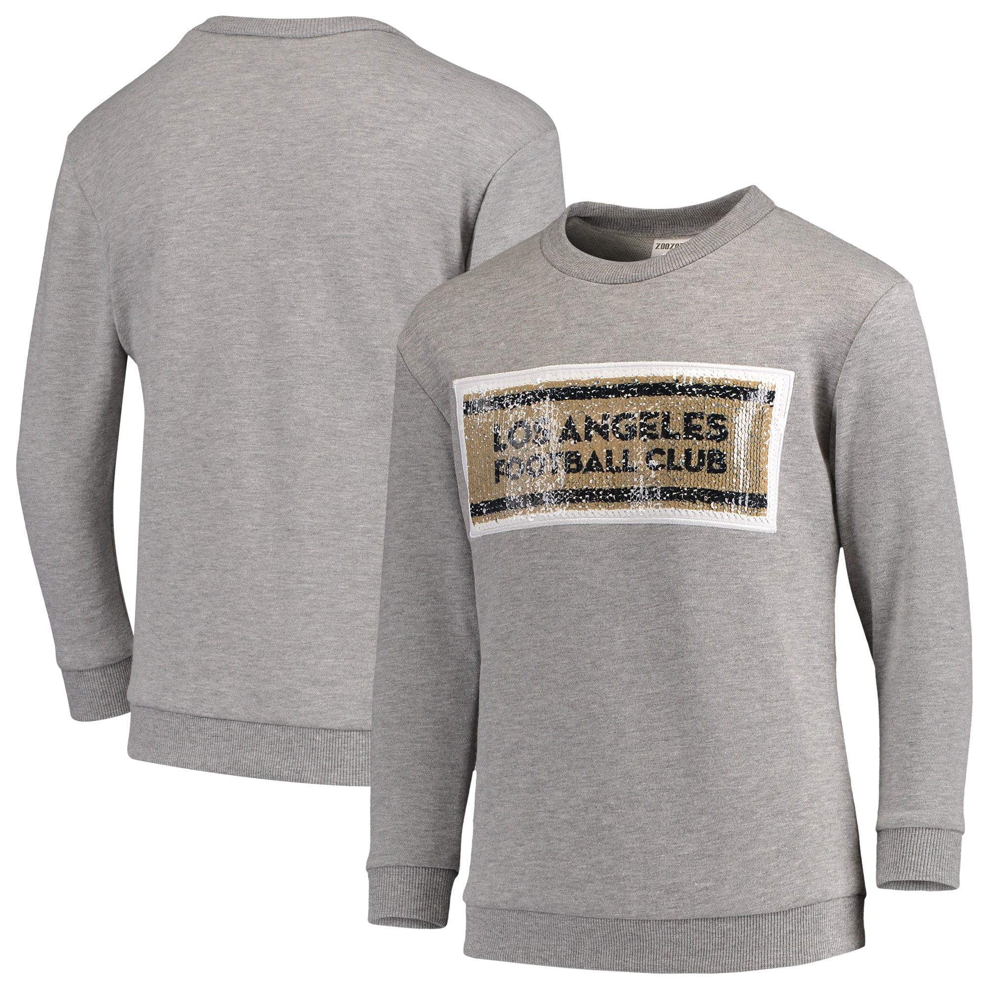 Girls Youth ZooZatz Gray LAFC Inverse 