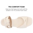 thumbnail image 4 of Journee Collection Womens Eianna Tru Comfort Foam Ankle Strap Platform Sandals, 4 of 6