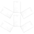 thumbnail image 1 of CRAFTHROU 6Ud Fundas Transparentes Para Tarjetas De Banco Y Licencia En Material Acrílico, 1 of 8