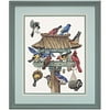 Dimensions "Dinner Call" Stamped Cross Stitch Kit, 11" x 14"