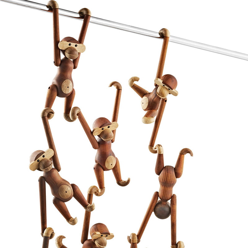 hanging monkeys ornaments 4x Hanging Monkey indoor decorative ornament 