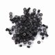 thumbnail image 5 of 1000 piezas/botella de silicona forrada con plumas para extensiones de cabello humano, anillos de enlace (marrón oscuro), 5 of 15