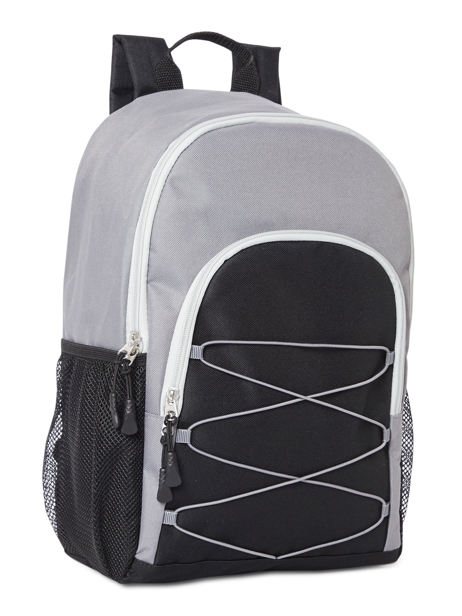 Wonder Nation Kids' Grey Colorblock Blue Camo Galaxt Print 3-Pack Backpacks