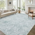thumbnail image 2 of HOMERRY Area Rug 5' x 7' Rugs for Living Room Modern Washable Indoor Geometric Print Carpet, Gray, 2 of 6