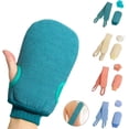 thumbnail image 2 of 3PCS Exfoliating Loofah Back Scrubber Shower Set, Double-Sided Body Exfoliator Bath Shower Scrubber for Women Men, Luffa Scrubber to Deep Clean Relax Your Body, 4SET-MIX COLOR, 2 of 8