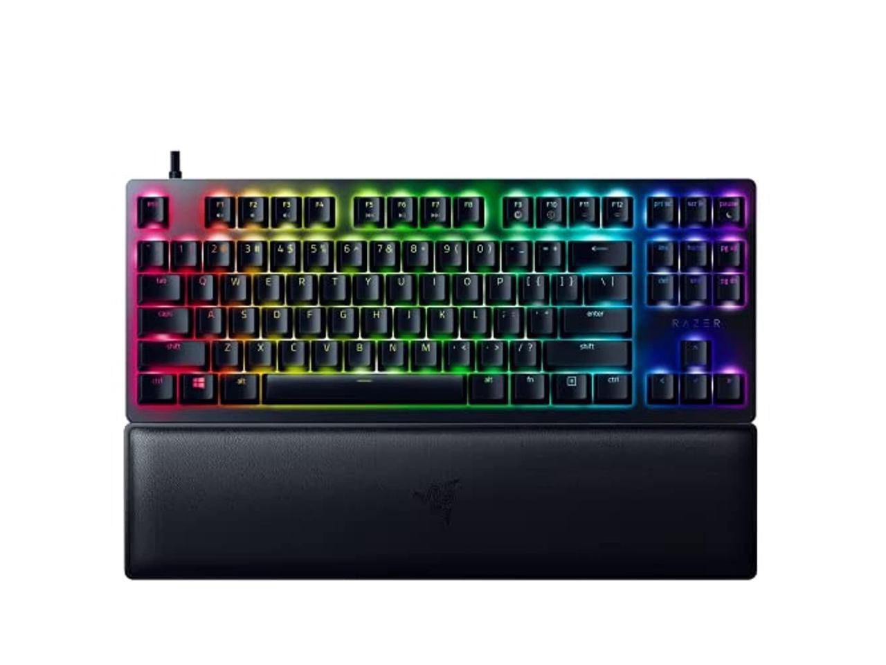Razer Huntsman V2 TKL Gaming Keyboard, Black, Gen-2 Switches, 8000Hz Rate, Detachable Cable - Walmart.com Razer Huntsman V2 TKL Gaming Keyboard, Black, Gen-2 Switches, 8000Hz Rate, Detachable Cable - Walmart.com