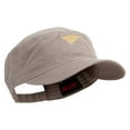 thumbnail image 5 of Golden Farm Field Icon Embroidered Garment Washed Adjustable Army Cap - Khaki OSFM, 5 of 5
