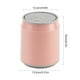 thumbnail image 3 of Bote de basura de escritorio con tapa | Mini cubo de basura con tapa abatible | Contenedor de residuos plásticos con sellado de olores | Anillo de compresión | para Escritorio, Cocina, Baño, Sala de, 3 of 6
