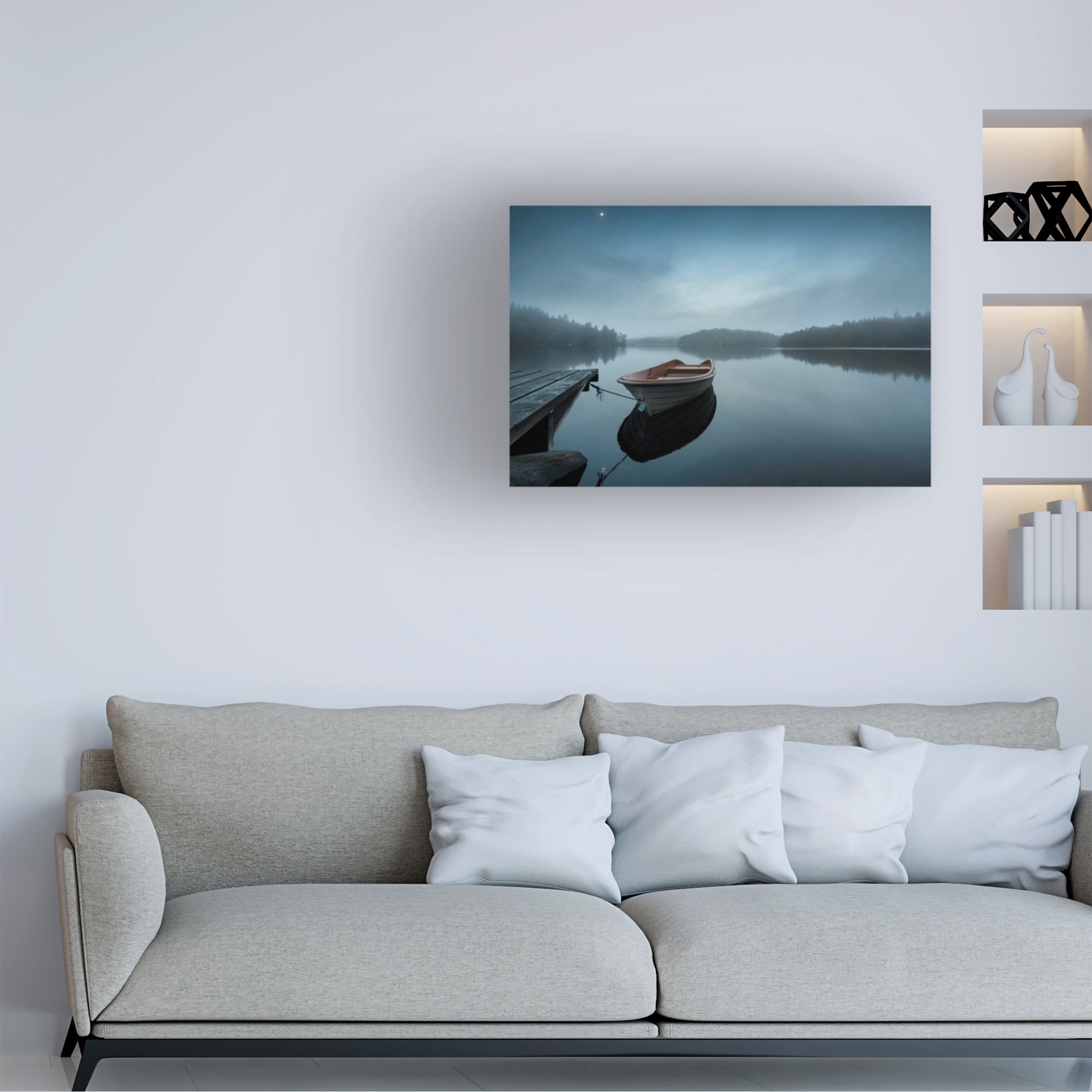 Benny Pettersson 'When The Day Wakes' Canvas Art