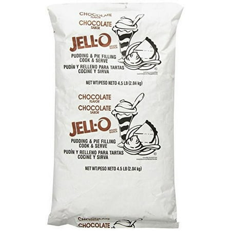 JELL-O Pudding and Pie Filling, Chocolate, 4.5 Pound