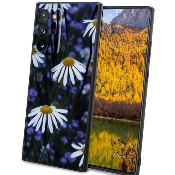 Chamomile Phone Case, Degined for Samsung Galaxy Note 20 Ultra 5G Case Men Women, Flexible Silicone Shockproof Case for Samsung Galaxy Note 20 Ultra 5G