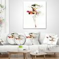thumbnail image 4 of Designart Beautiful Fashion Girl - Portrait Throw Pillow - 18x18, 4 of 5