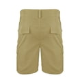 thumbnail image 4 of Liacowi Men's Shorts Solid Color High Waist Short Cargo Pants Loose Pants for Summer, M/L/XL/XXL/XXXL, 4 of 5