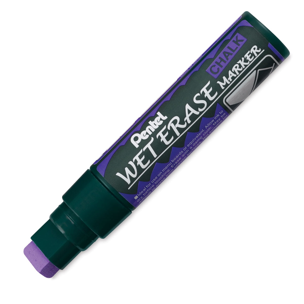 Pentel Wet Erase Chalk Markers Jumbo Point, Violet