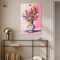 thumbnail image 3 of Burst of Color Vase Canvas Graffiti Pop Art by Art Remedy, Gallery Wrapped, 24" x 36", 3 of 7