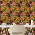 thumbnail image 3 of Ambesonne Jungle Peel & Stick Wallpaper for Home, Exotic Plants and Leopards, 13"x100", Multicolor, 3 of 6