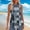 Navy(New), variant on PNTUTB Women's Printed Sleeveless Round Neck Comfortable Pullover Casual Fashion Tank Tops