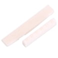 thumbnail image 1 of Lightweight And Durable Bone Bridge Saddle And Nut , Bone Guitar Bridge Set Saddle And Nut, DIY Guitar Replacement Parts For 12 String Acoustic Guitar, 1 of 8