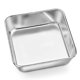 thumbnail image 1 of Molde cuadrado para hornear tartas P&P CHEF, acero inoxidable, 15 cm, 1 of 7