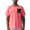 Hot Pink, variant on Vedolay Shirt For Men Men's Short Sleeve Hipster Drop Cut Curved Hem Long Scallop T-Shirts,Black 3XL