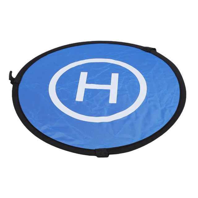 Drone Landing Pads, Rain Proof Portable Foldable Quadcopter Landing Pads Oxford Cloth Reflective Strips, with Storage Bag