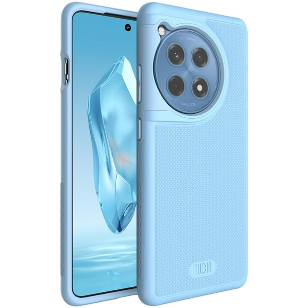 Funda para teléfono móvil TUDIA MergeGrip OnePlus 12R 5G Azul