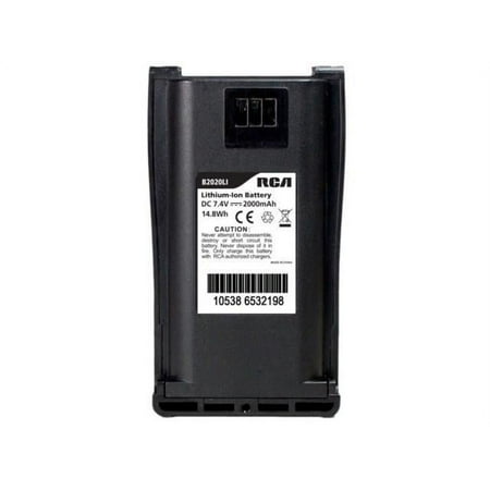 Genuine RCA B2020LI Handheld Radio Battery | Lithium-Ion | High Capacity | 2000mAh / 14.8Wh | 7.4V