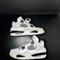 thumbnail image 2 of Ni - ke Size 7.5 - Ni - ke Air Jordan 4 Retro Military Black Men's Shoes - Ships Now, 2 of 5