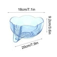 thumbnail image 3 of Ohufall Multi Functional Dry And Wet Separation Water Filter Basket Kitchen Household Draining Basket Vegetable Washing Basket Fruit Colander Flower Discharge Basin, 3 of 3