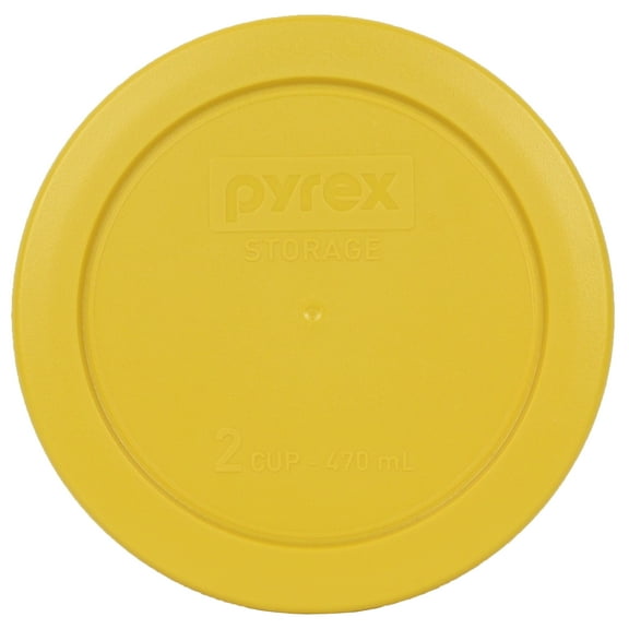 Pyrex 7200-PC Butter Yellow Plastic Food Storage Replacement Lid Cover