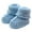 Blue, variant on HUANBAI Toddler Baby Knitting Lace Crochet Shoes Buckle Shoes One Size
