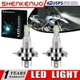 thumbnail image 1 of SHENKENUO For BMW F650 1997-2001 2X 9003 H4 LED Headlights Bulbs Kit 55W High Power White,Pack of 2,C156, 1 of 12