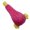 Red, variant on Pet Plush Dog Toy Soft and Durable for Teeth Cleaning and Training