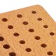 thumbnail image 3 of Soporte de herramientas de madera para punzones de destornillador, almacenamiento de herramientas, organizador, estante, 60 agujeros, 3 of 8