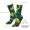 thumbnail image 4 of Xecao Sport Monster Print Fashion No Heel Casual Crew Socks Cushioned Breathable for Men Women - Moisture wicking,Not easy to fade Suitable for daily, 4 of 7