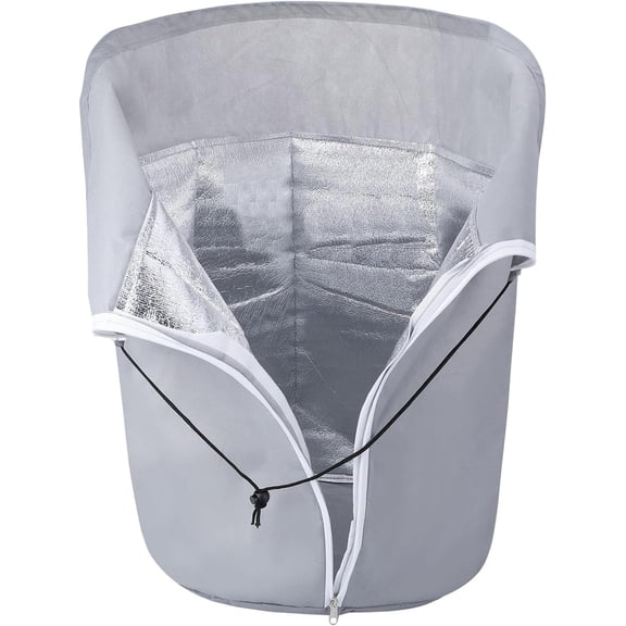 Plant Cover Freeze Protection, Winter Plant Covers, Plant Frost Cover, Tree Plant Freeze Protection Covers, Planter Plant Winter Frost Blanket with Zip for Vegetables And Flowers Flower Protect