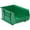Green, variant on Quantum Storage Systems Hang and Stack Bin,Ivory,PP,4 in QUS224IV