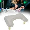 thumbnail image 6 of Bothyi PU Leather U Shape Arm Rest Portable Nail Arm Rest Stand for Home DIY Salons Gray, 6 of 8