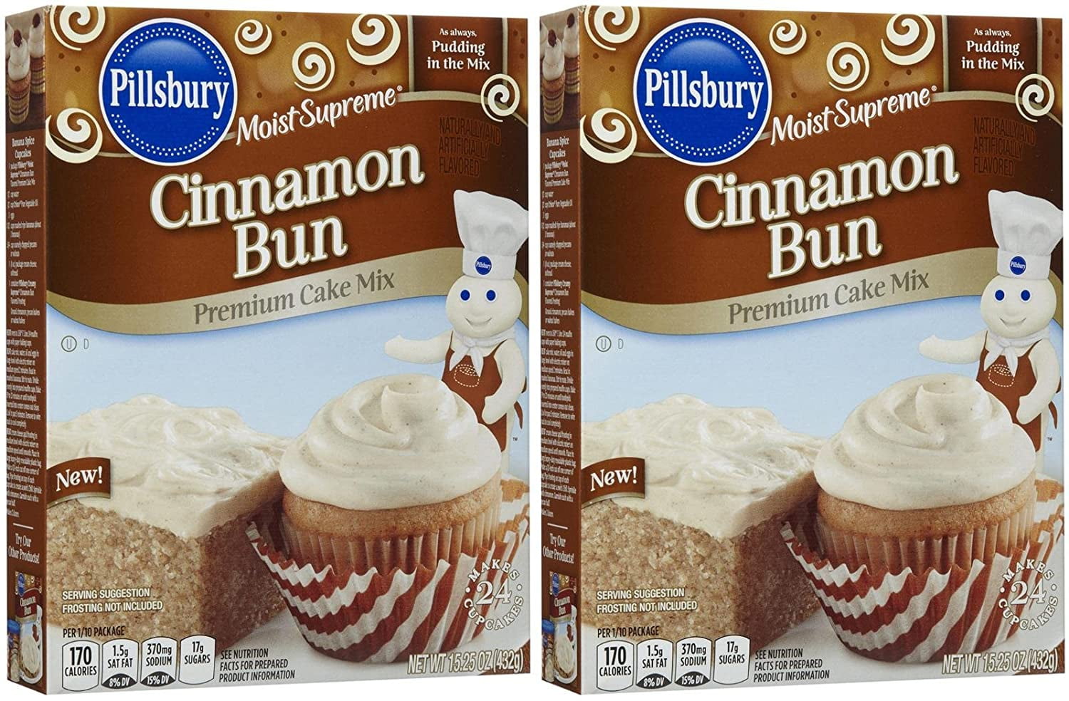 Pillsbury Moist Supreme Premium Cake MixCinnamon Bun15