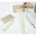 thumbnail image 1 of Wooden Weaving Looms Kit DIY Tapestry Rug Loom Weaving Looms Loom Machine for Adults Beginners, 1 of 7
