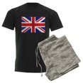 thumbnail image 6 of CafePress - Union Jack UK Flag Men's Dark Pajamas - Men's Dark Loose Fit Cotton Pajama Set, 6 of 7