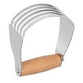 thumbnail image 3 of Stainless Steel Dough Blender, Pastry Cutter Mixer Comfortable Handle for Baking Pizza, Cake Pastry, 3 of 7