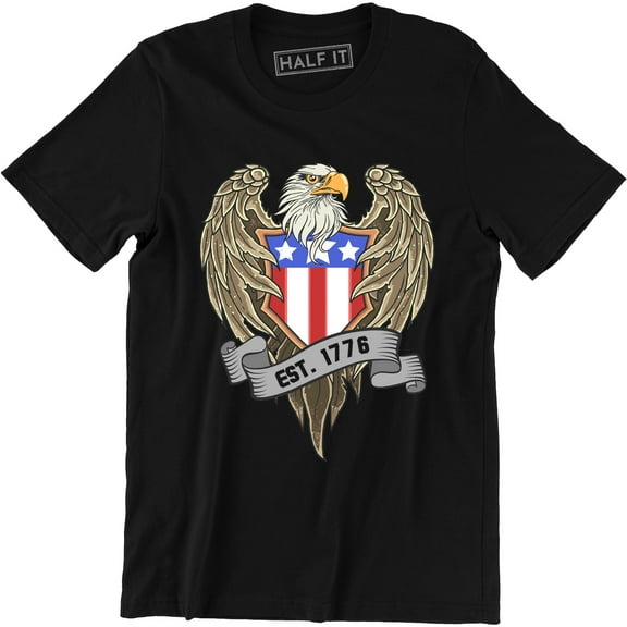 USA Flag Eagle Wings United States Flag American Flag 4th Of July T-Shirt