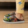 thumbnail image 6 of Kids The Legend of Zelda Slippers Anti-slip Fluffy Fuzzy House Slippers Warm Soft Plush Winter Fluffy House Shoes for Boys Girls, 6 of 7