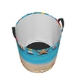 thumbnail image 3 of Fotbe Boards and Beach Laundry Basket with Handles, Waterproof Large Laundry Hamper, Wash Bag for Corner Dorm, Rolling Laundry Basket with Handles-Medium, 3 of 8