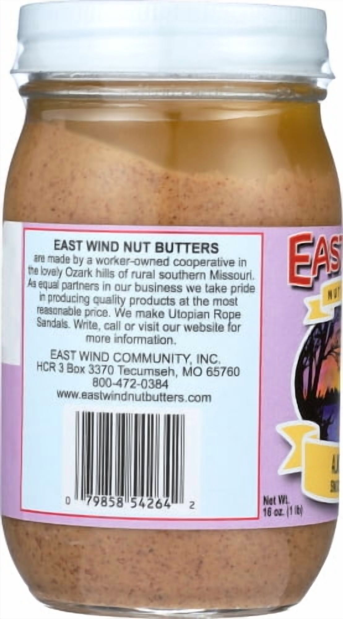 East Wind Community East Wind Nut Butters Almond Butter, 16 oz