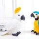 thumbnail image 2 of Stuffed Toy Simulation Parrot Plush Doll Cartoon Parrot Toy Plush Animals Plaything Parrot Plush Toy Simulated Parrot Doll, 2 of 3