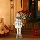 thumbnail image 4 of Adornos navideños, regalos de Navidad, muñeco de nieve gris elástico de Papá Noel, muñeco de nieve, reno de peluche, juguete de punto, regalo de Navidad, juguete de peluche, 4 of 5